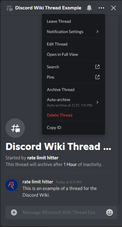 Forum:Discord Server Banner: This Time It's Another Thread - Meta Wiki