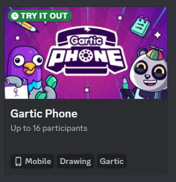Gartic Phone Drawing Game