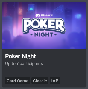 Poker Night FAQ – Discord