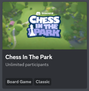 Chess in the Park Discord Gameplay (Discord Activities) 