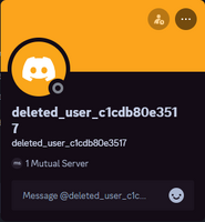 Deleted User Numbers