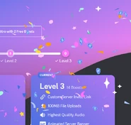 Screenshot 3.png (254 KB) Confetti that pops out after clicking the Level 3 Icon in the Boost Perks page.