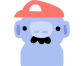 NormalWumpus Mario.png (3 KB) Wumpus with a Mario hat and mustache