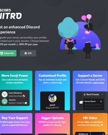 Discord Nitro Discordapp Wikia Fandom Discord Nitro Discordapp Wikia Fandom