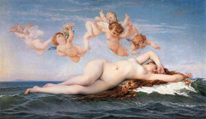 800px-1863 Alexandre Cabanel - The Birth of Venus