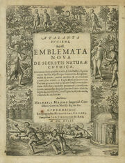Atalanta Fugiens title page
