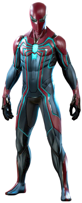 Traje Velocity Suit (Spider Man PS4) Minecraft Skin