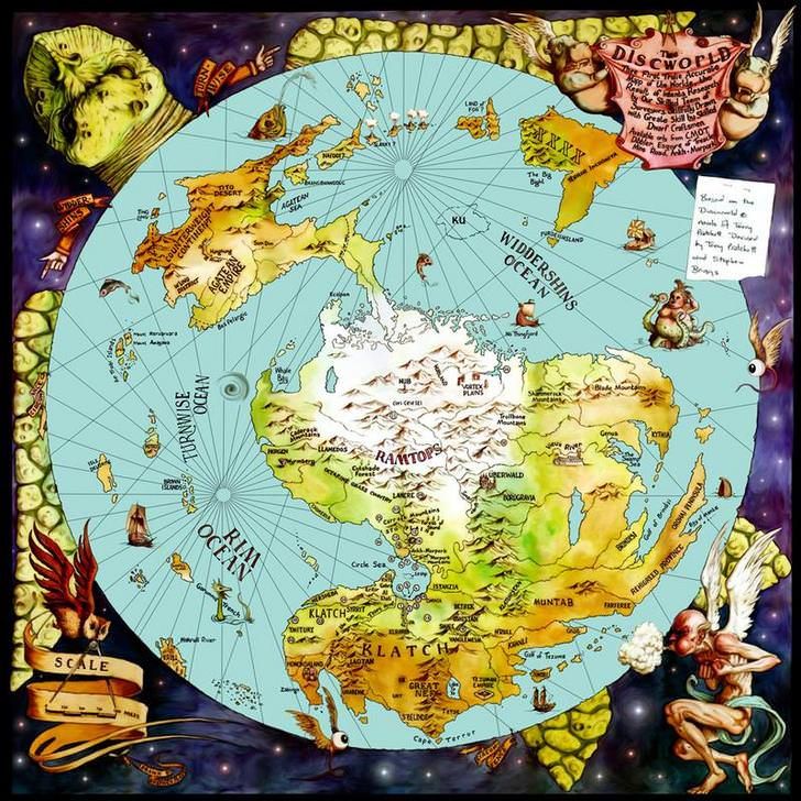 Discworld Geography Discworld Wiki Fandom   Latest