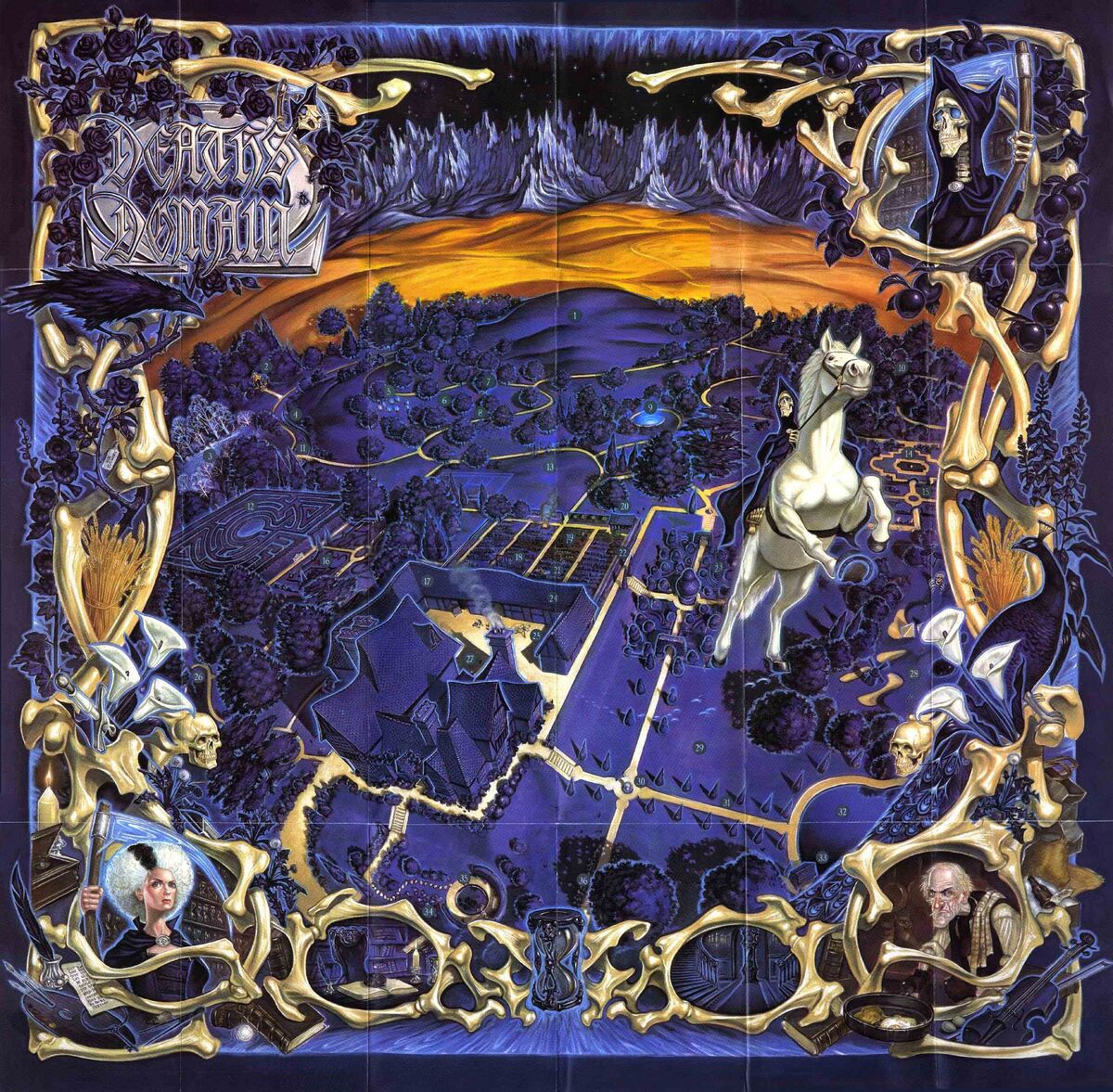 Карта плоского мира терри пратчетт