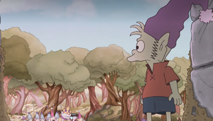 Elfo leaves Elfwood