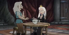 Dagmar eats Trog's brain.