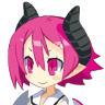 Raspberyl's portrait in Disgaea D2: A Brighter Darkness.