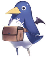 Prinny artwork from Cross Edge