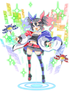 Hyper Game Creator Asagi from Disgaea RPG.