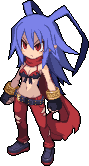 Laharl-chan's sprite from Disgaea D2: A Brighter Darkness