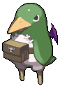 Prinny Kurtis' sprite in Disgaea 1 Complete and Disgaea 4