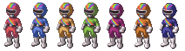 Prism Ranger's Sprites