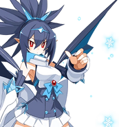 Artwork featuring Frostlord Rozalin from Disgaea RPG.