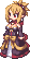 Sprite featuring Rozalin from Disgaea 2: Cursed Memories.