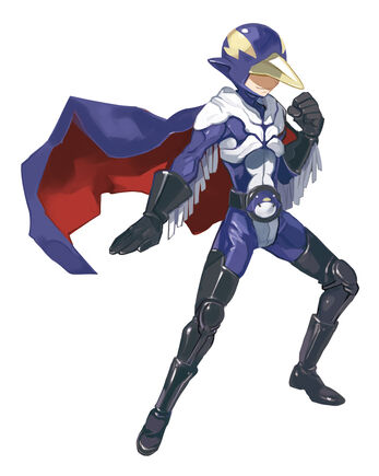 D3 Masked Hero Artwork