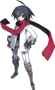 Artwork featuring Almaz from Disgaea RPG.