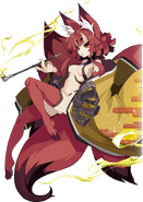 Artwork featuring Nine-Tail from Disgaea RPG.