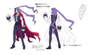 Concept Art of King Krichevskoy from Disgaea 4: A Promise Unforgotten.