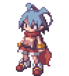 Laharl's sprite from Disgaea 3: Absence of Justice.