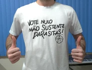 O voto nulo é uma constante para Klaus desde seus 18 anos.