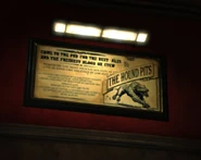 酒吧里的一块金属版画