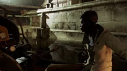 Meagan Foster piloting a boat in Dishonored 2.