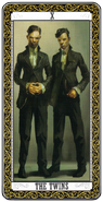 彭德尔顿双胞胎的特别版游戏主题塔罗牌