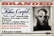 (Non-lethal) Campbell poster seen in Dunwall.