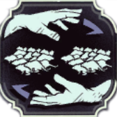 Twin Swarms icon in Dishonored 2.