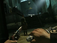 监狱的最后一个房间和外门