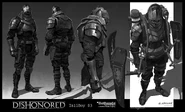 Concept art of tallboys with no stilts.