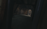 Alt. entrance to Corvo's room.