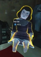 An Emily doll in the Dunwall City Trials Burglar challenge.