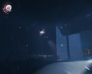 Билли смотрит на Око с помощью «Предвидения»