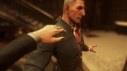 《耻辱2》中的目标背面死亡动画 （GIF）