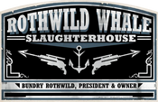 Rothwild slaughterhouse sign