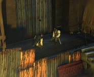 克拉克斯顿正在和一名暴徒同伴玩南希游戏