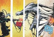 Cottings fights the Creature.