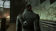 《耻辱1》中的目标背后死亡动画（GIF）