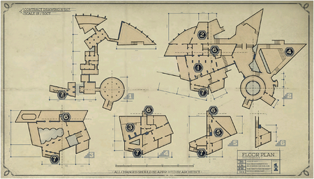 Map interior duke palace is