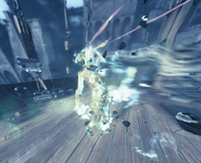 Billie's body during Foresight.