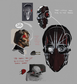 Corvo S Mask Dishonored Wiki Fandom - corvo attano roblox mask