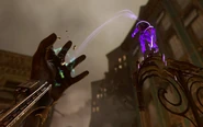 Promotional screenshot of Billie's new Displace ability.