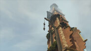 A pre-release image of Emily's tower.