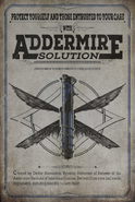 An advertisement for Addermire Solution.